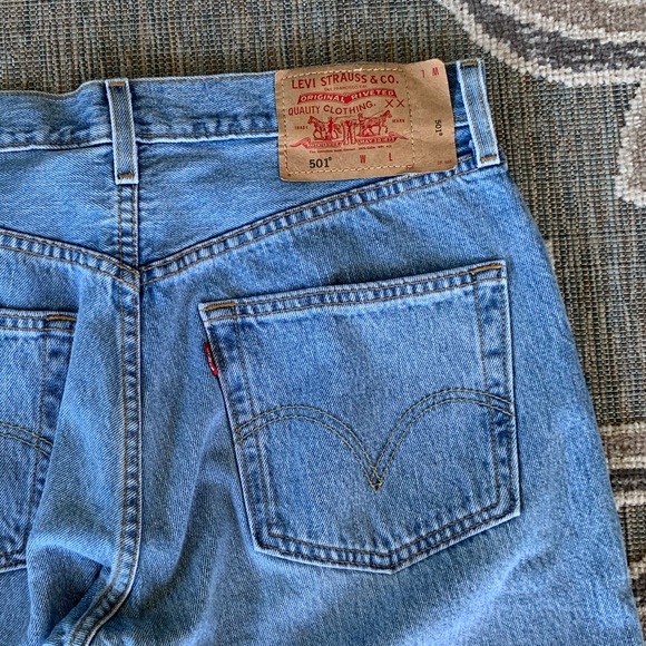 Levi's Denim - Vintage Levi’s 501 Jeans Button Fly High Waist Jeans
